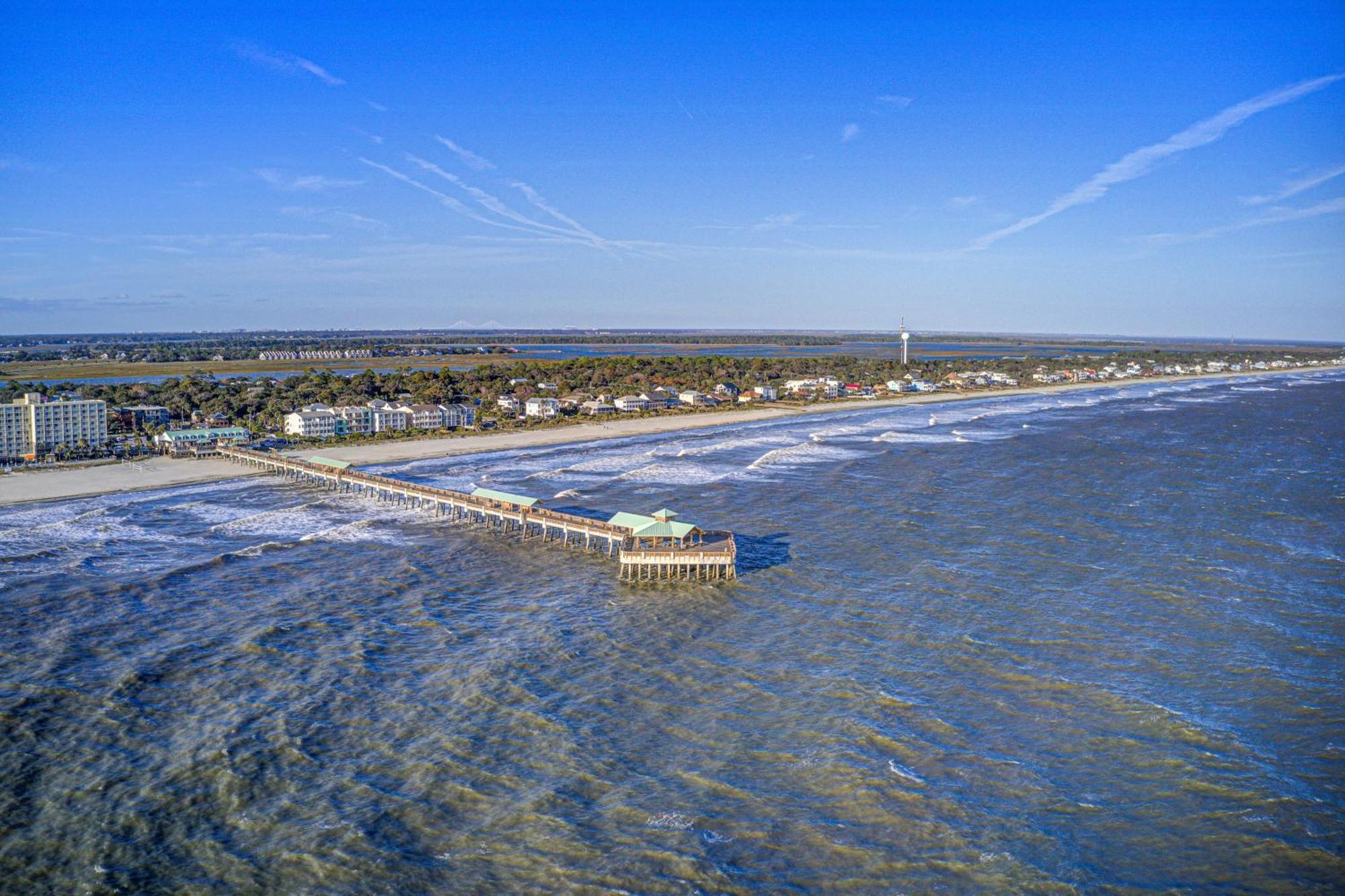 Just Beachy Villa Folly Beach Eksteriør bilde