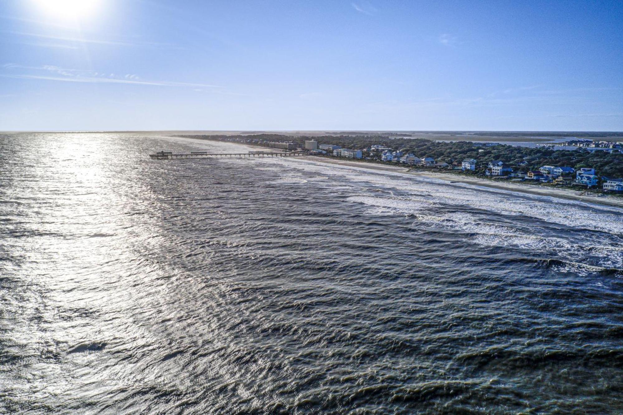 Just Beachy Villa Folly Beach Eksteriør bilde