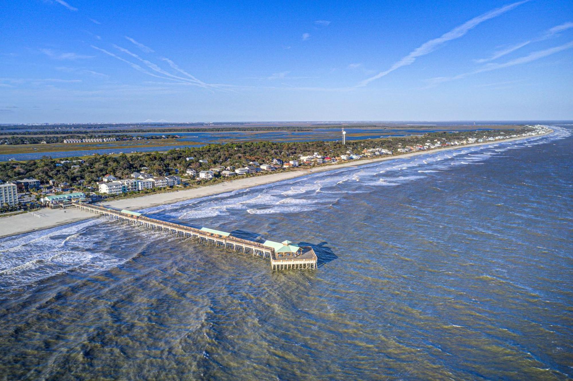 Just Beachy Villa Folly Beach Eksteriør bilde